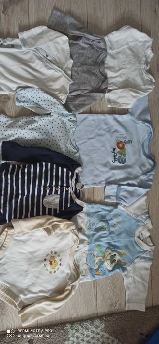 Бебешки бодита с дълъг ръкав 0-3 месеца