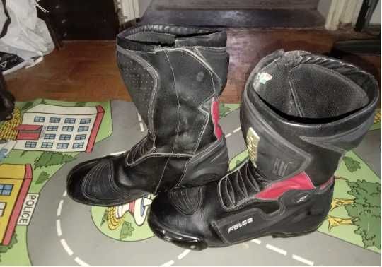 Cizme Piele Falco nr.43 Moto Italy