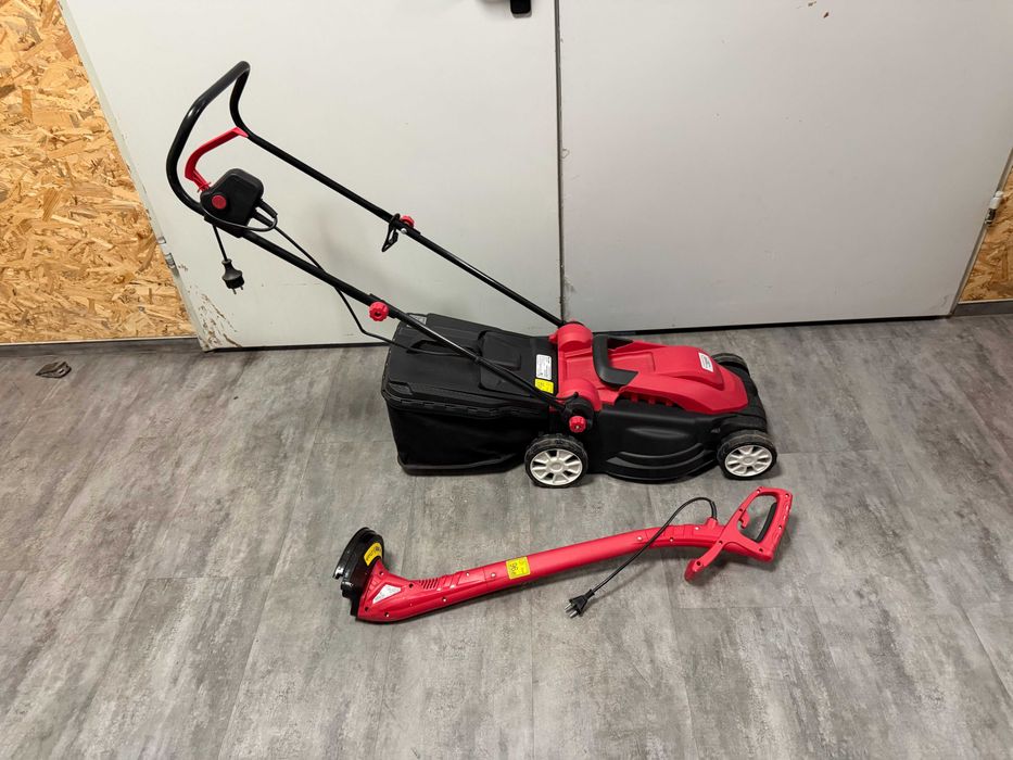 Електрическа косачка за трева 1600W 360mm 35L и тример 250W 220mm К-кт LMGT01