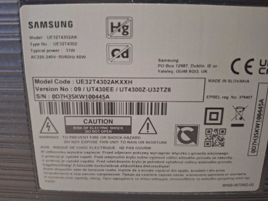 LED TV Samsung LE32T430
