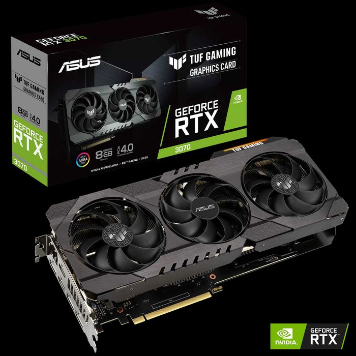 ASUS TUF RTX 3070 8GB OC Одна из лучших