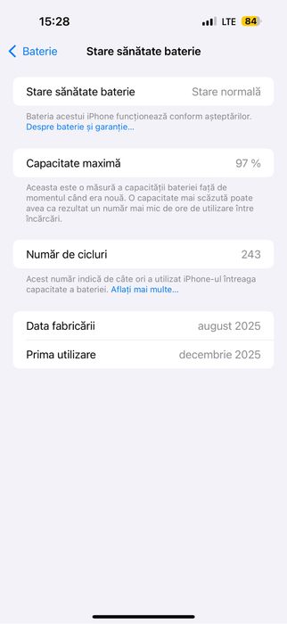 Vand iphone 16 pro max desert Titanium! 256 gb!