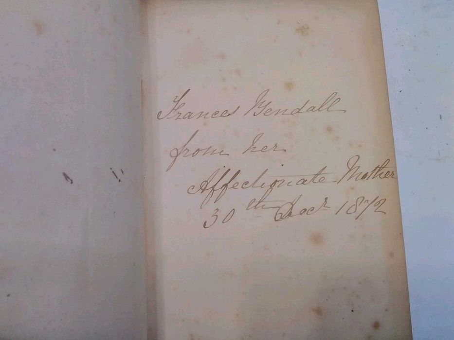 Biblia / Biblie veche ,engleza, 1871, 15x10x3 cm , coperta piele