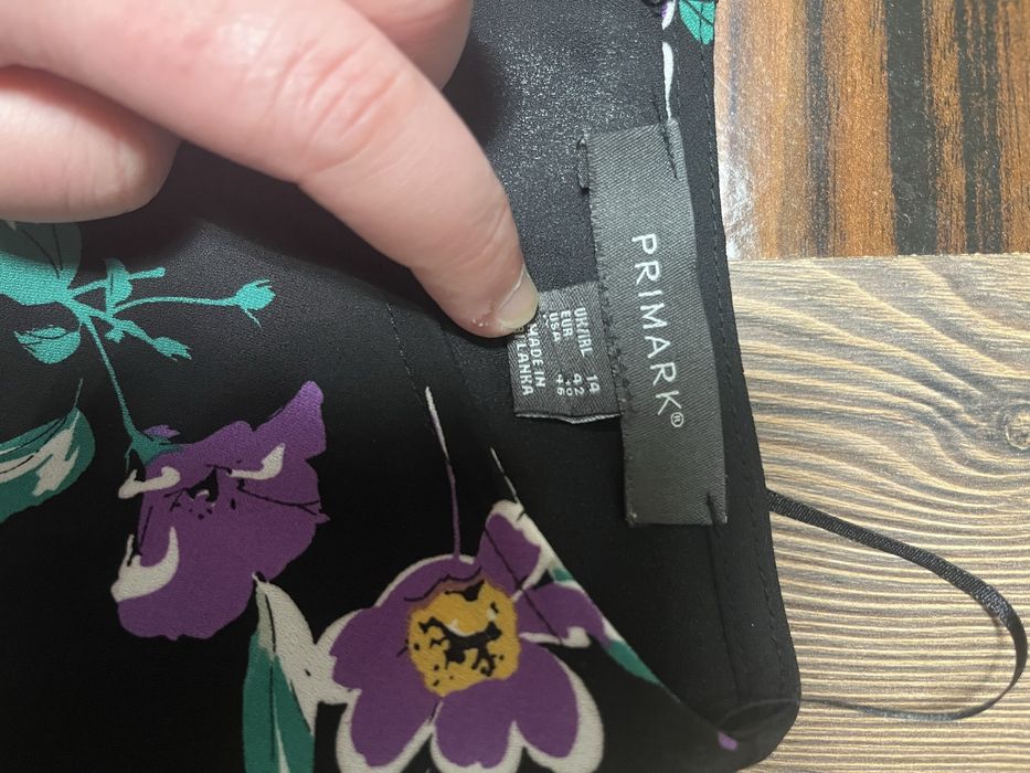 Bluza cu flori primark UK14