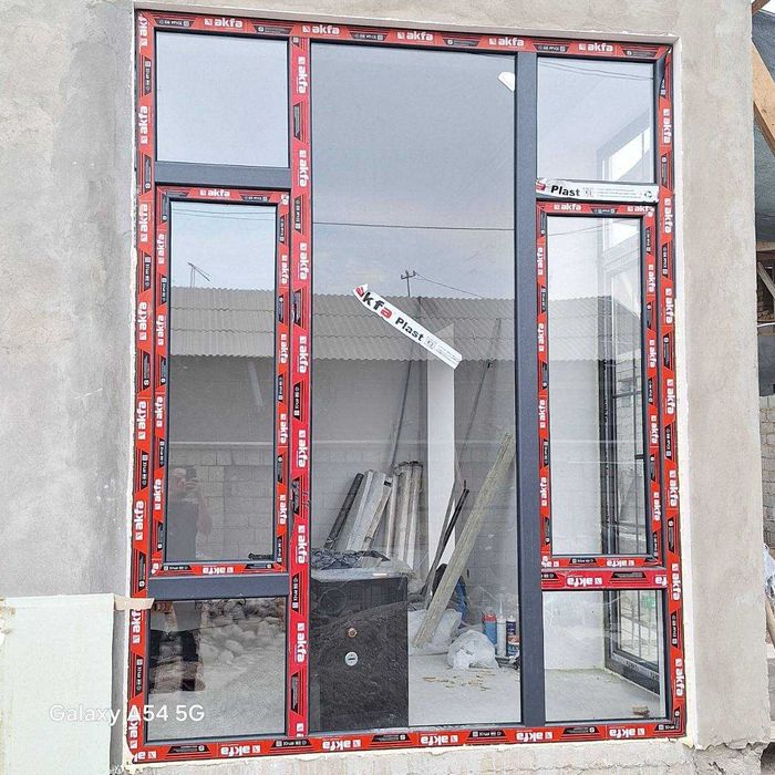 Akfa eshik akfa rom oyna Vitraj Акфа окна и двери Витражи