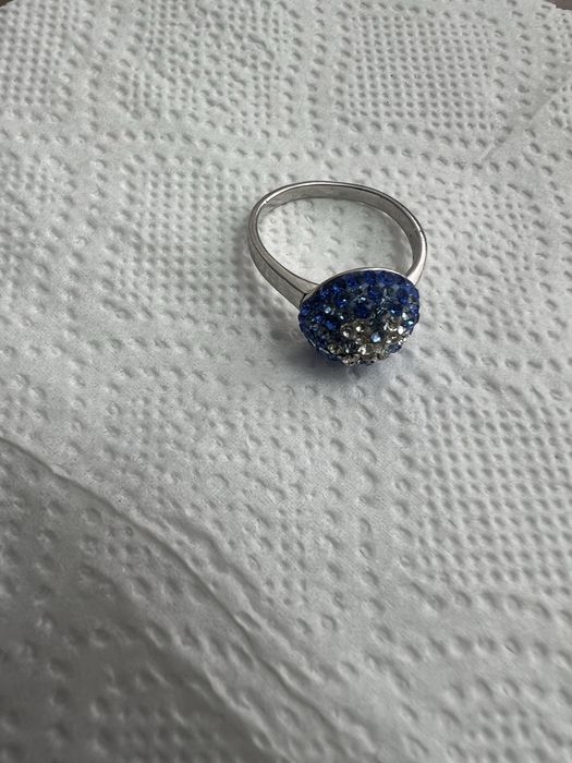 Кольцо серебряное