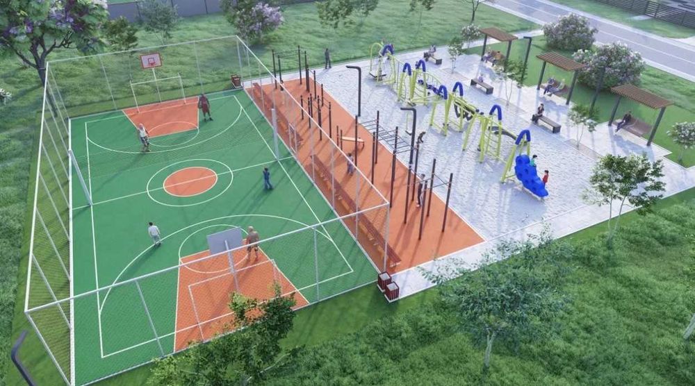 Баскетбольные площадки, Стритбол (street ball). С гарантией. Ф/О любая