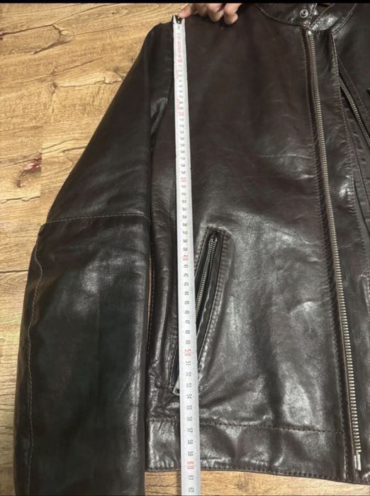 Geaca  CP Company piele/Stone Island ,in stare  foarte buna