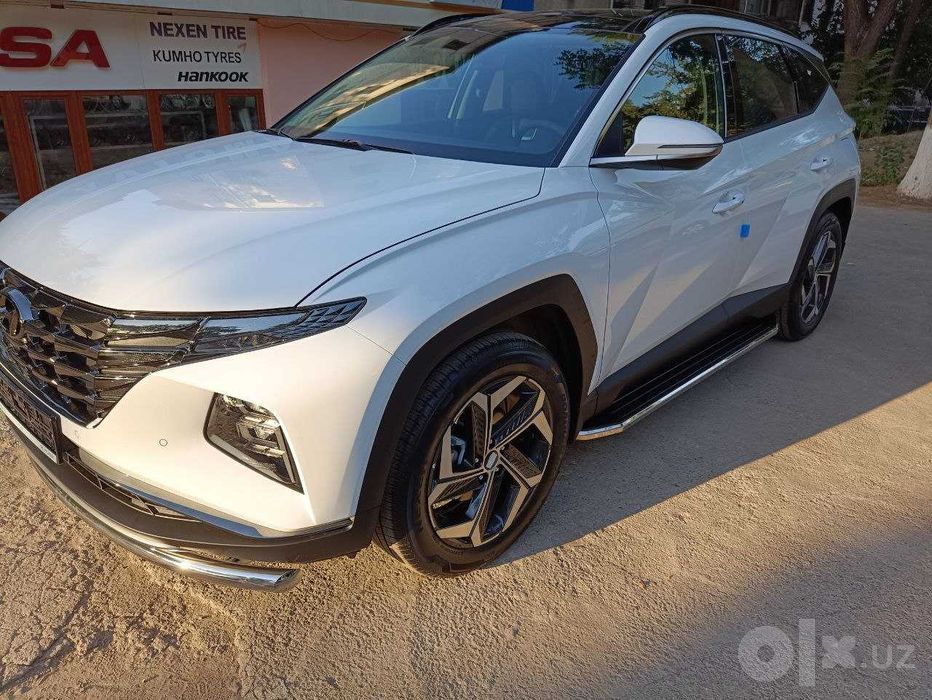 Порог площадка (подножка) для Hyundai Tucson, Hyundai santa fe