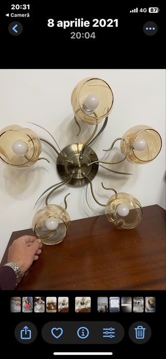 Lustra 5 brate noua