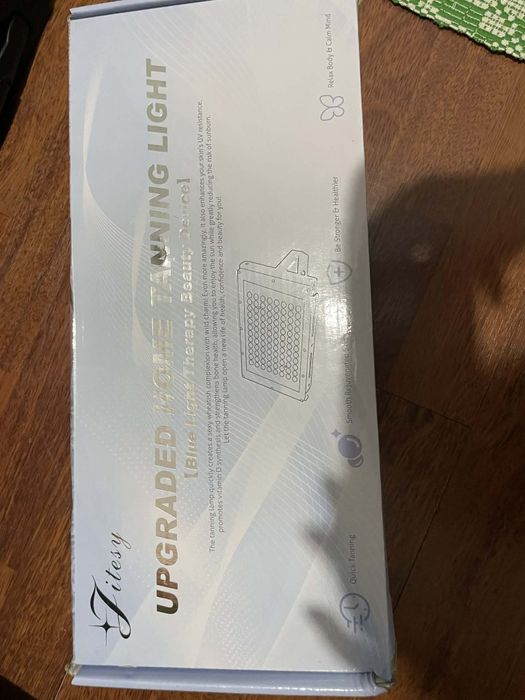 Upgraded home tanning light