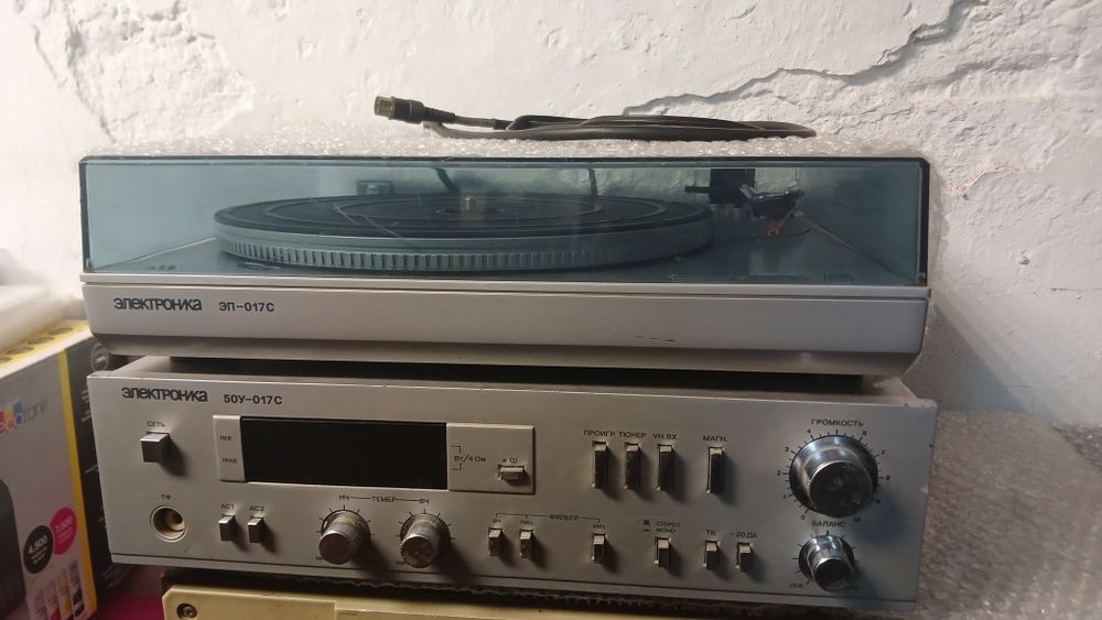 Электроника 017 + акустика
