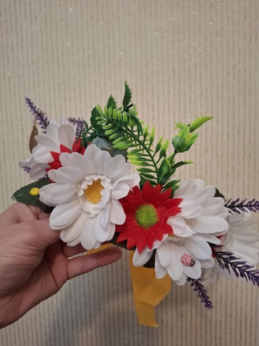 Венок повязка весенний