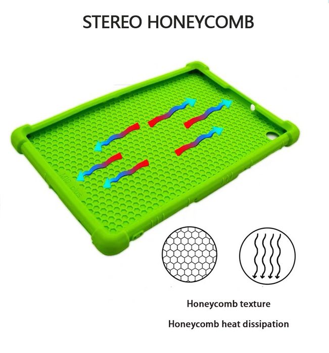 Honor Pad X8a 11" 2024 / Удароустойчив силиконов кейс гръб със стойка