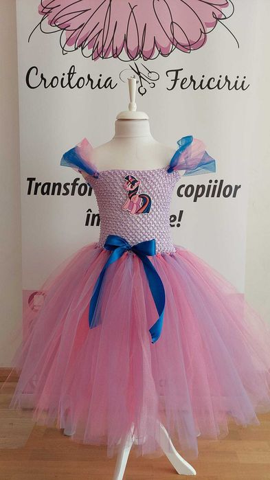 Rochita TUTU Printesa Little Ponei Unicorn serbare carnaval petrecere