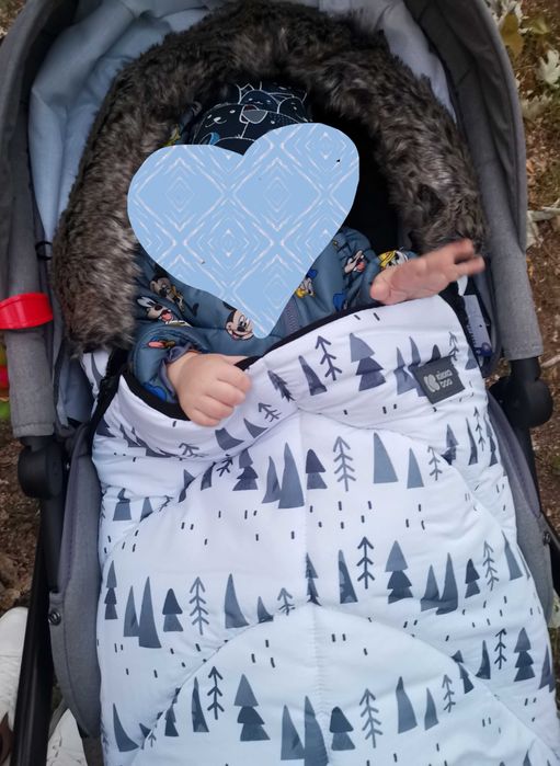 Kikka Boo - Чувалче за количка Shiny Nylon