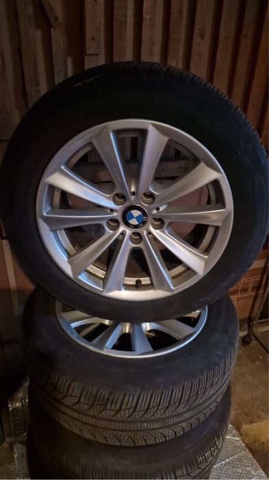 Джанти с 225/55/17 всесезонини гуми за BMW f10-f11