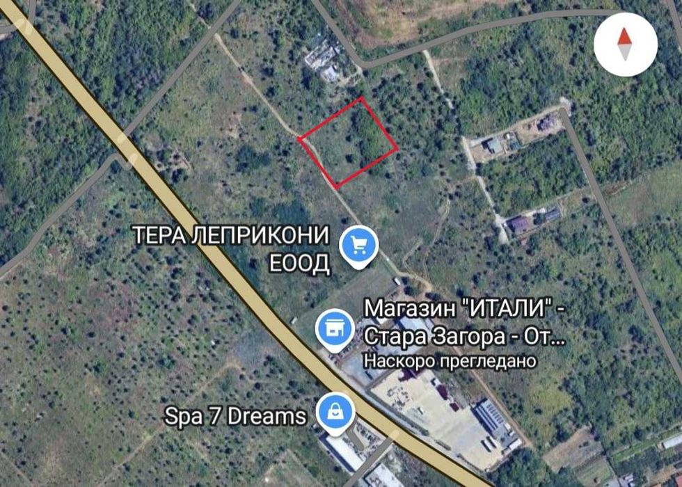 Продава се Парцел в Стара Загора, Самара 3 - 3591 кв.м за 16 €/кв.м - Снимка #2