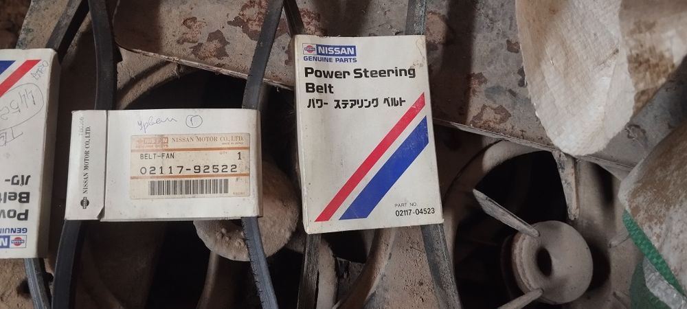 Авто запчасти на Ниссан ремни , фильтр масляный , воздушный