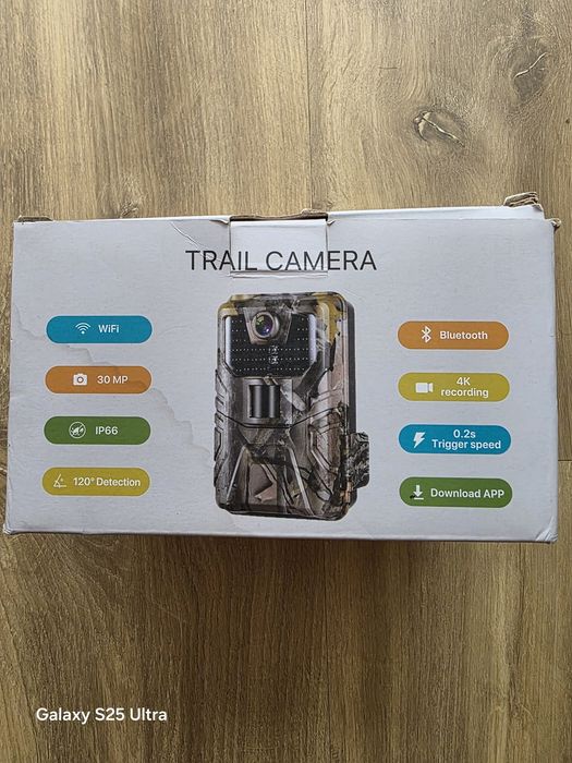 Camera de supraveghere, 4K HD, WiFi, Bluetooth, rezistenta la apa, 1080p HD