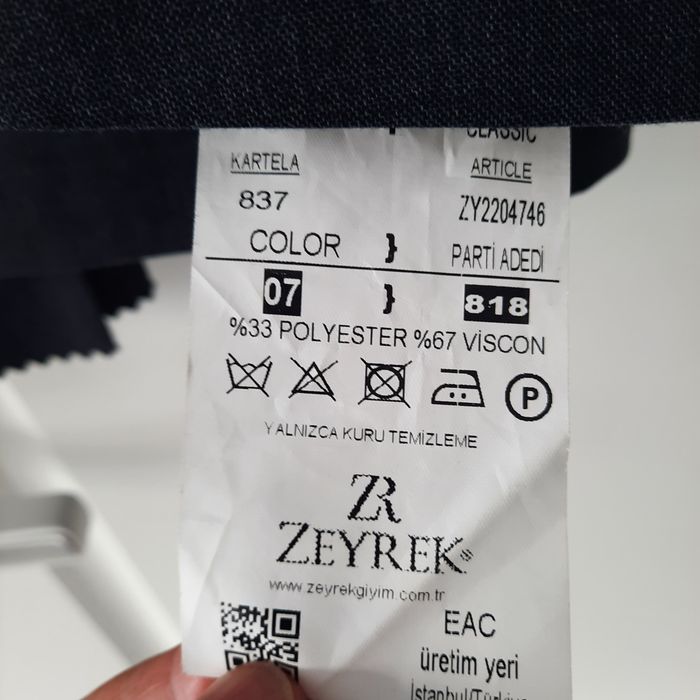 Костюм двойка турецкий ZEYREK