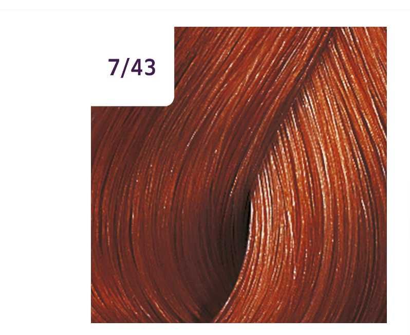 Vopsea par demi-permanenta Wella Professionals Color Touch 7/43 roscat