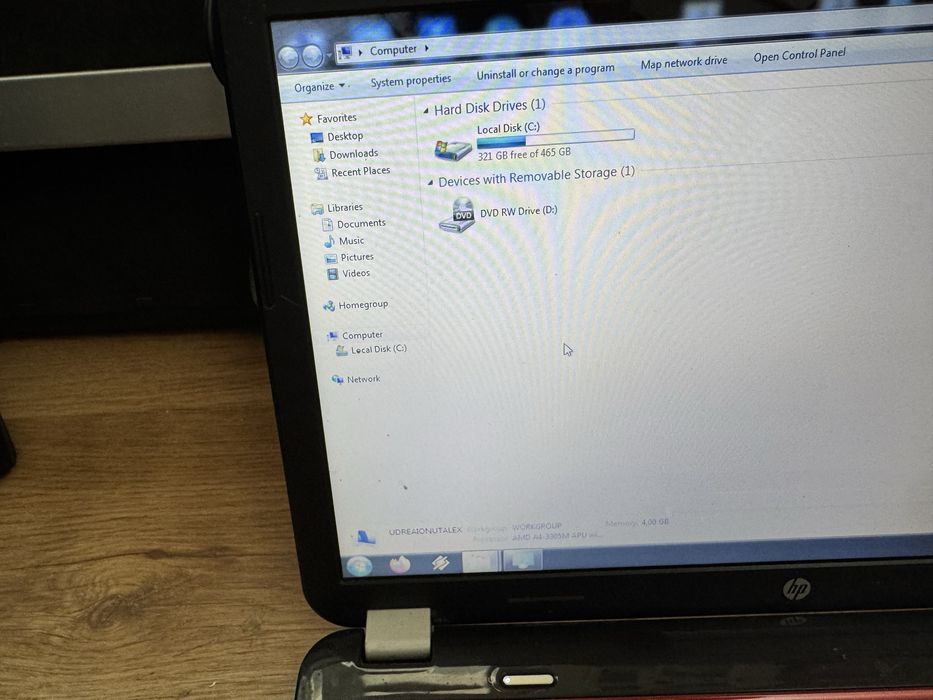 Hp pavilion g6 amd a4