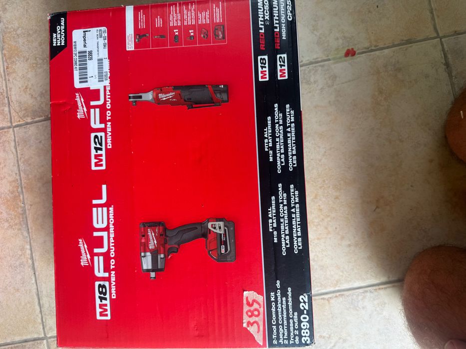 Гайковърт МИЛУОКИ Impact wrench MILWAUKEE 1/2