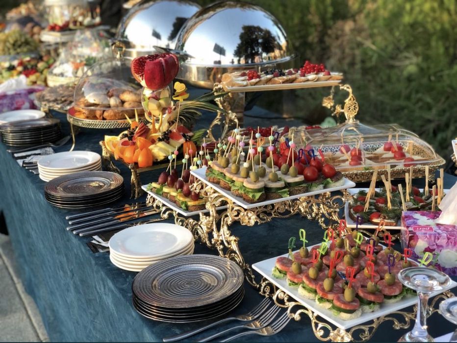 Кейтеринг выездное, обслуживание по всему Узбекистану!