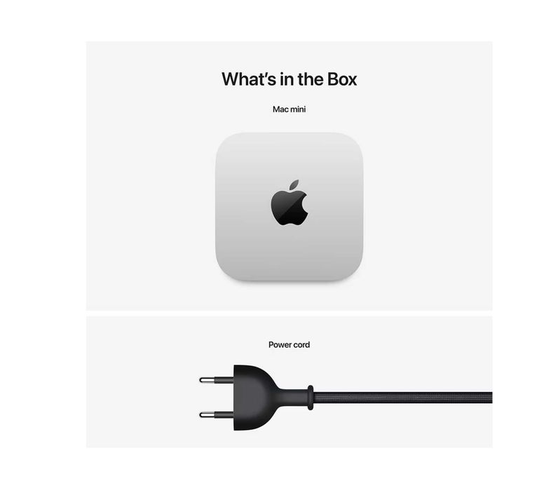 Sistem Desktop PC APPLE Mac Mini, Apple M4, 16GB, SSD 256GB, 10-core GPU - NOU