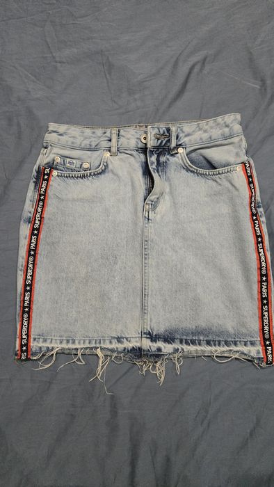 Дънкова пола SuperDry