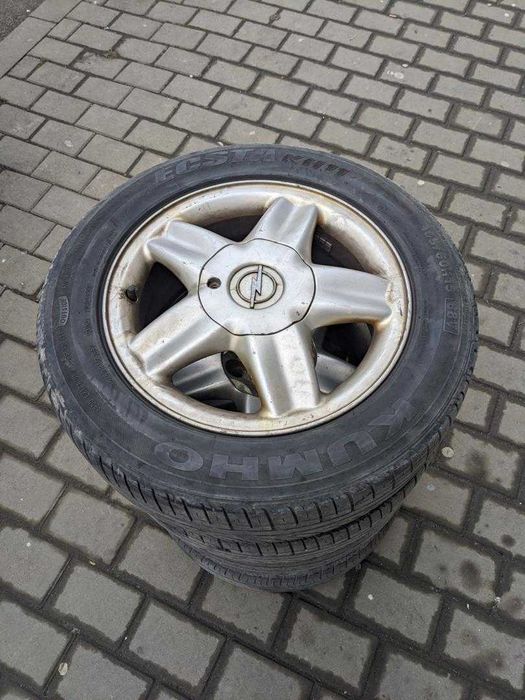 Jante OPEL R15 5 X 110 Aliaj cu Cauciucuri Astra Corsa Vectra Zafira