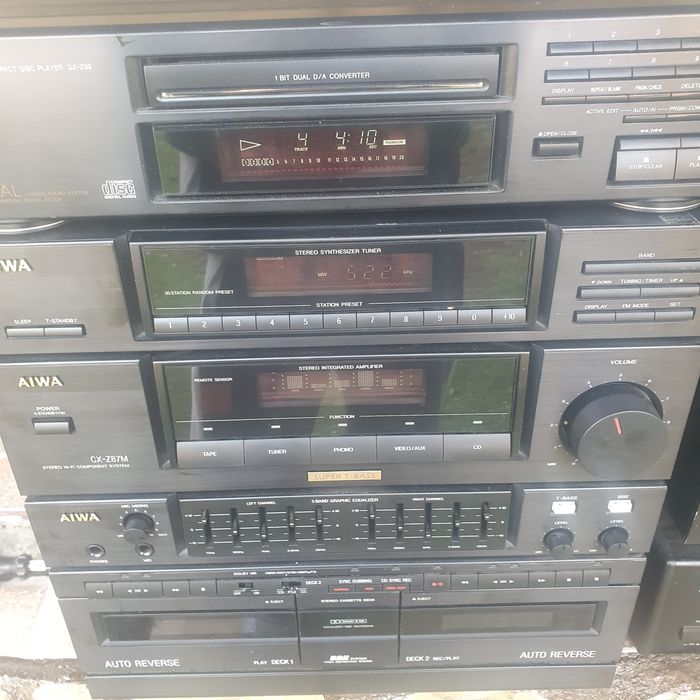 Linie audio  onkyo.aiwa.technics.super auditie