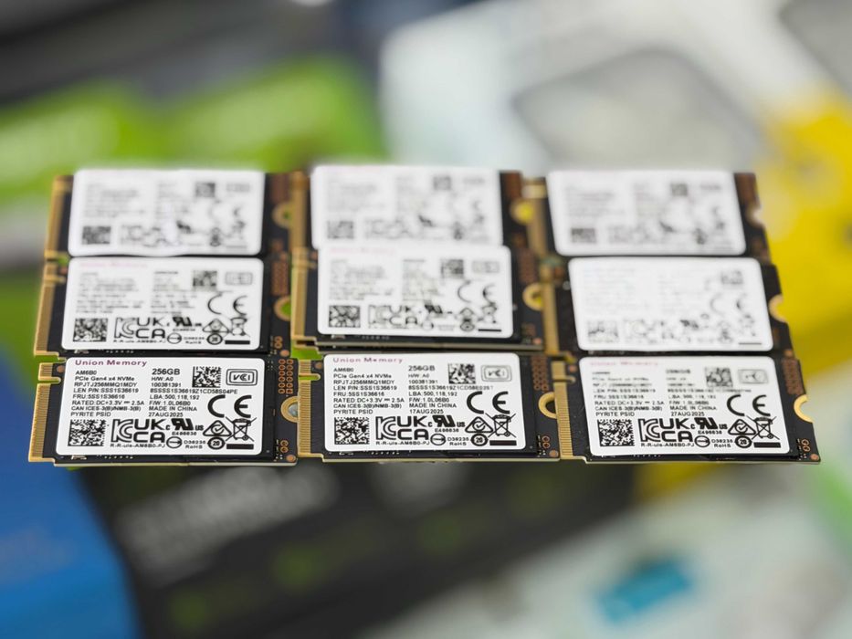 M2 NVME Union Memory 256 GB Gen4x4 NEW