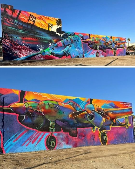 Художник , граффити , 3D рисунки