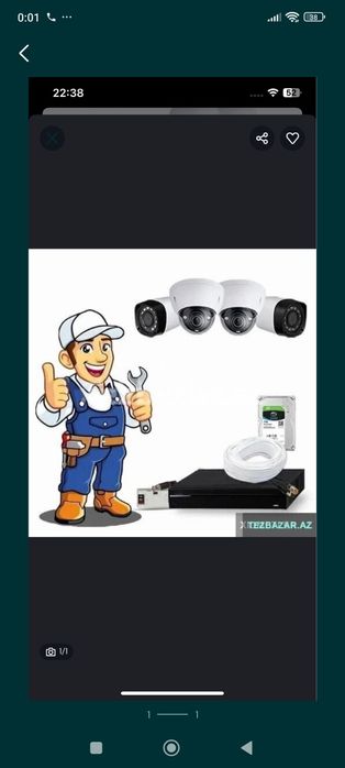 Navoiy Kamera Damafon ustanovka