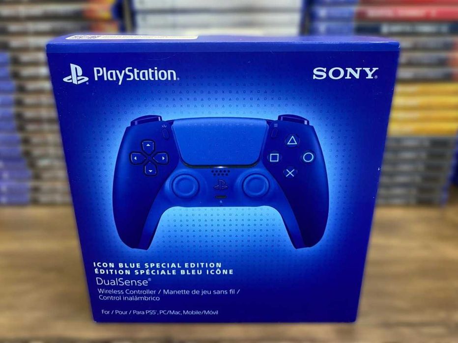 Новый Оригинальный DualSense Icon Blue Special Edition PS5/Геймпад Пс5