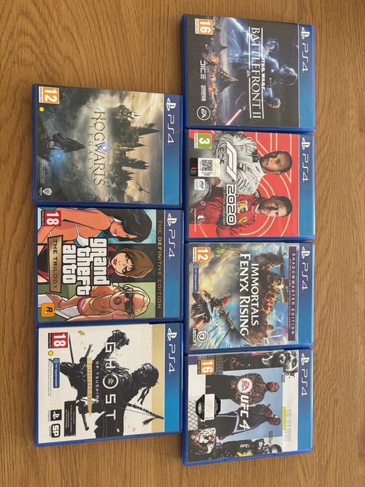 7 игри за PS4 – Ghost of Tsushima DC, Hogwarts Legacy, GTA Trilogy и др.