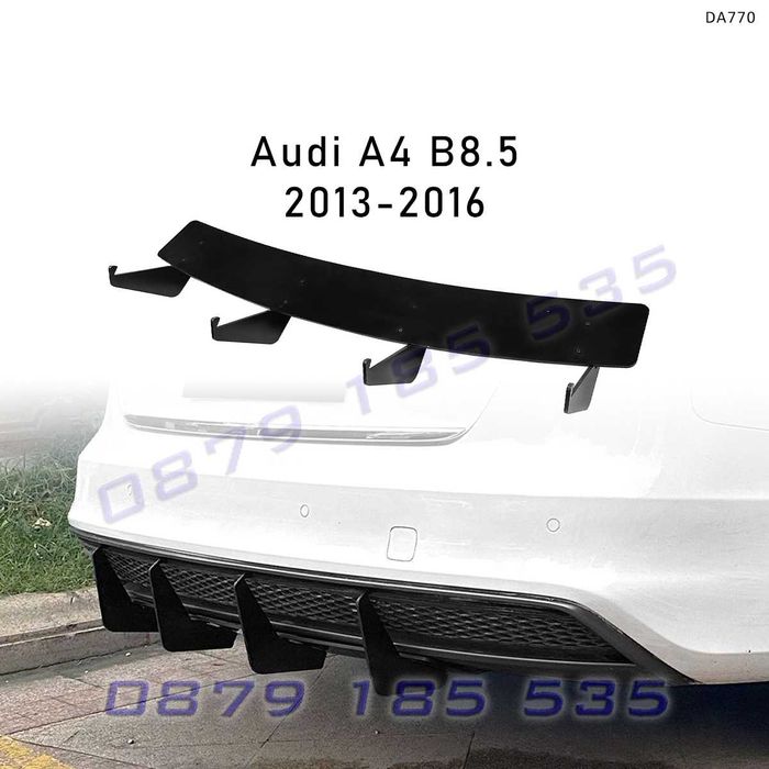 Тунинг дифузьор задна броня Audi A4 B8.5 S-line заден дифузор ауди а4