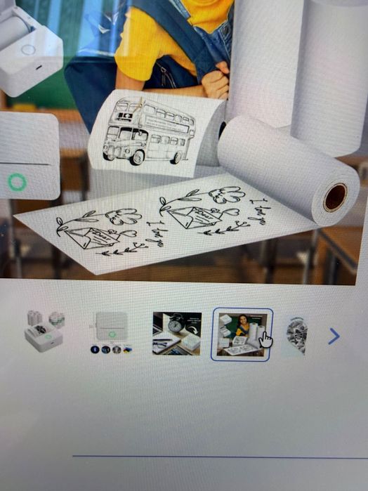 Портативен мини принтер