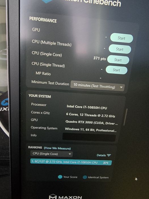 HP ZBook Fury 15 G7 | i7-10850H | 32GB RAM | 1TB NVMe | RTX 3000 6GB