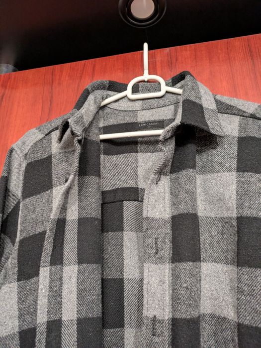Cămașă flanel gri S