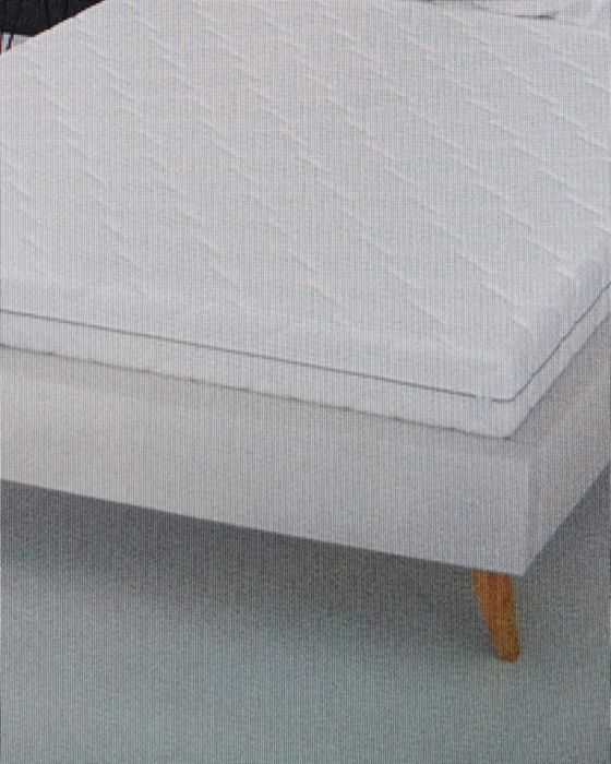 Saltea ortopedica spuma poliuretanica 180x200, Alb