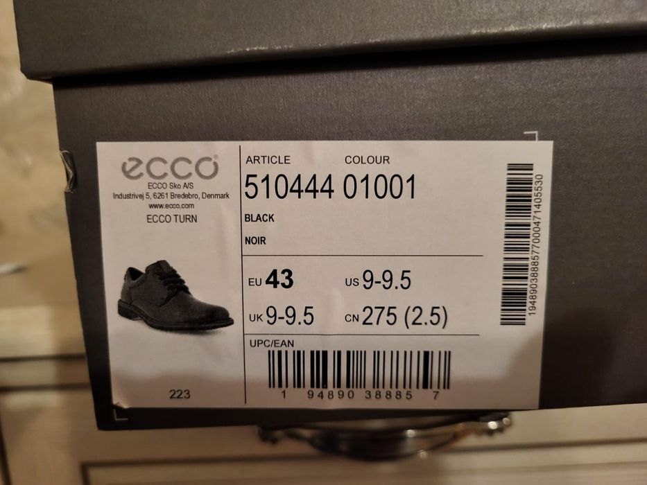 Оригинальные туфли Ecco