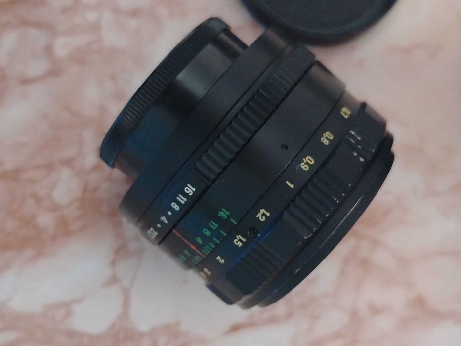 Обектив Zenitar-M 1.7/50mm KMZ Auto/MANUAL с винтова монтировка M42 Zenit