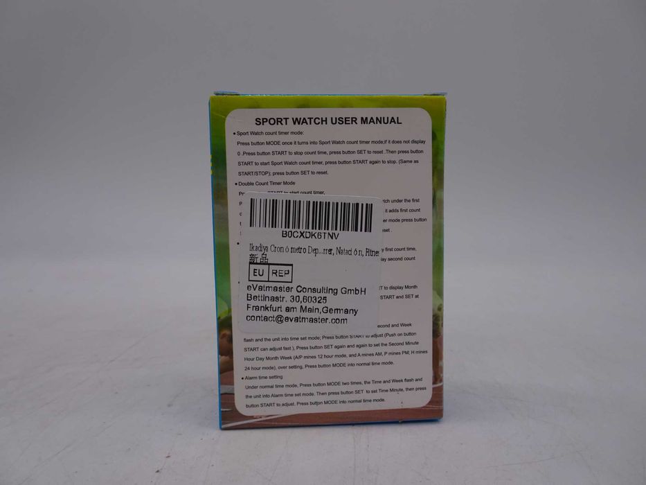 Cronograf rezistent la apă xl-009A, cronometru sport, odometru digital