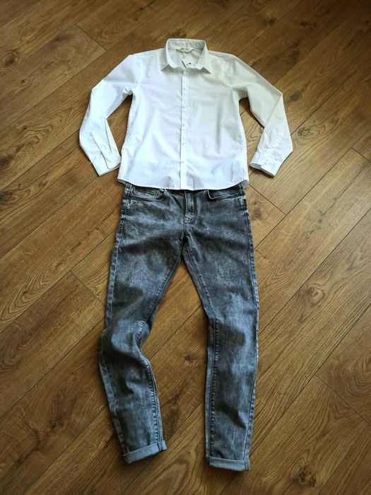 H&M Нова риза с дълъг ръкав за момче