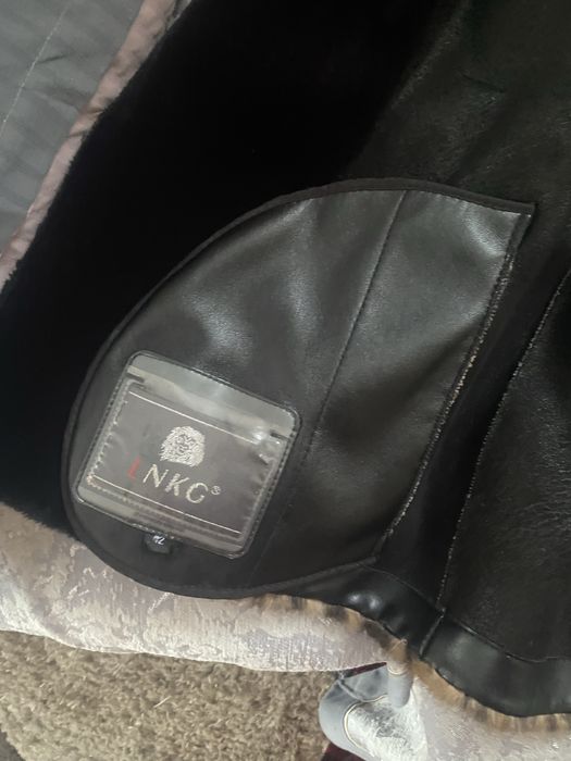 Дубленка леопард