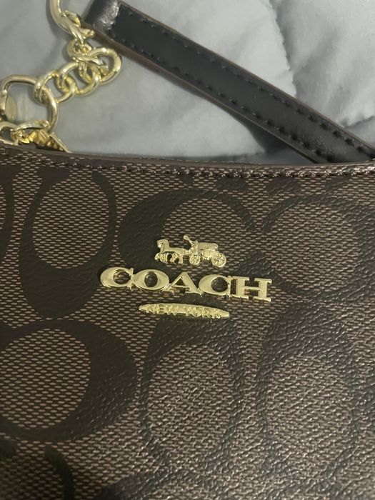 Geanta Coach maro