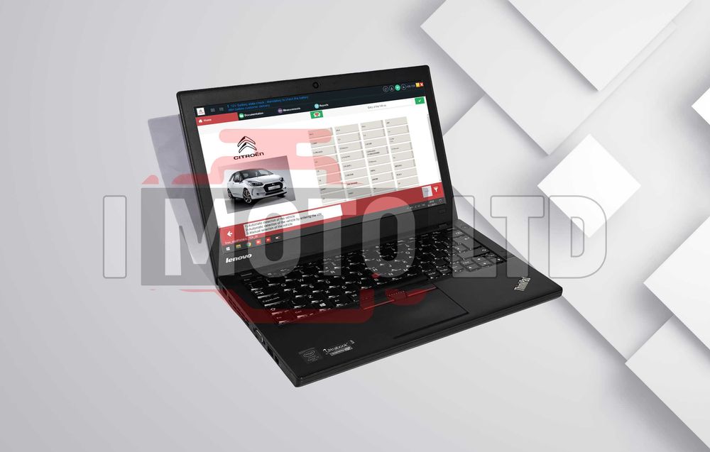 Lenovo ThinkPad 8GB , i5, 256SSD + Lexia 3 Diagbox 9.150